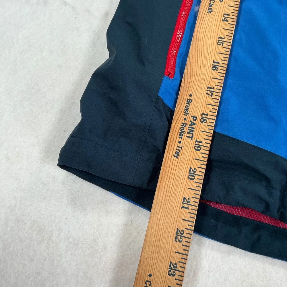 Jack Wolfskin Kids 3-in-1 Stormlock Jacket Blue Navy Colorblock Size EU 128